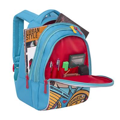 Гризли Рюкзак /2 бирюзовый, RD-758-1